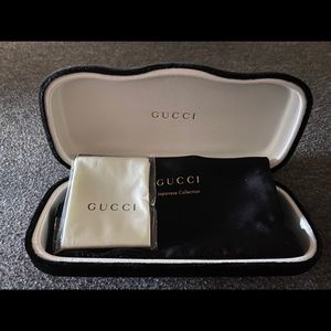 Gucci Japanese Collection Velvet Sunglasses Case